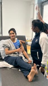 PT Usha met Vinesh Phogat